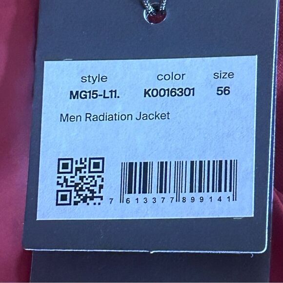 KJUS Mens Radiation Jacket Cedar Rust Men’s Size 2XL Insulated Full Zip - Picture 4 of 8